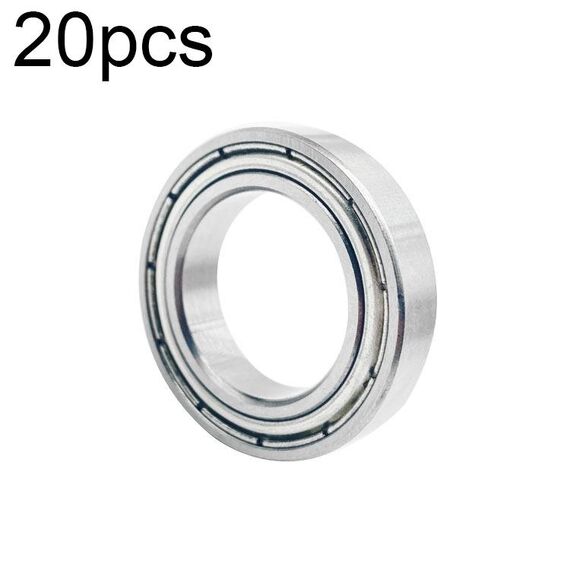20pcs 25x47x12mm Cuscinetti speciali per macchinari con cuscinetti a sfere a gola profonda(6005zz)