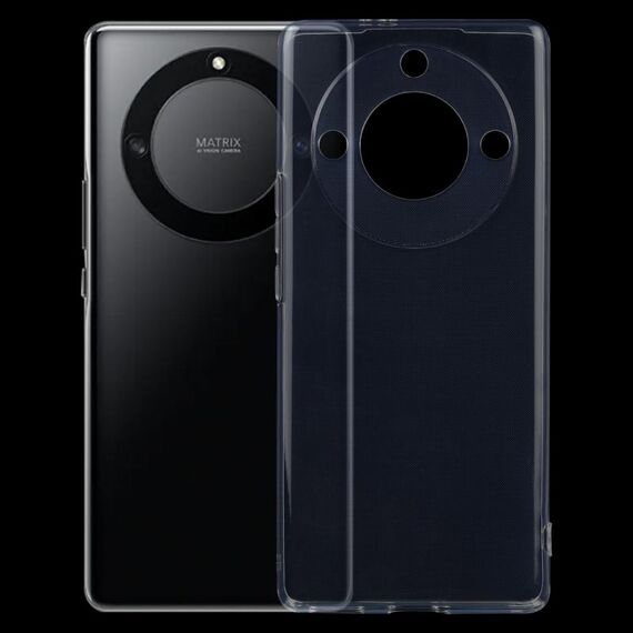 Custodia per telefono in TPU trasparente ultrasottile per Honor X40