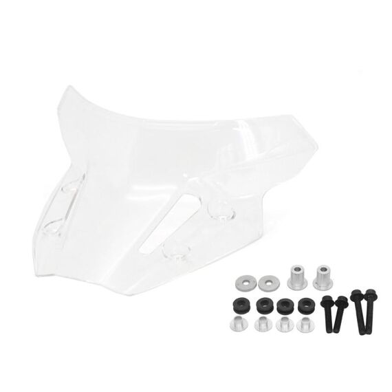 Per Yamaha MT09 FZ09 21-22 Parabrezza deflettore flusso d'aria moto (trasparente)