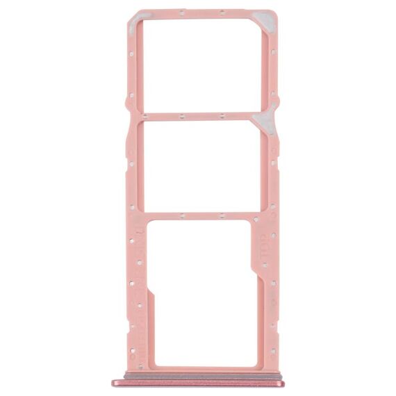 Per Samsung Galaxy A04 Core SM-A042F Vassoio scheda SIM originale + Vassoio scheda SIM + Vassoio scheda Micro SD (oro rosa)