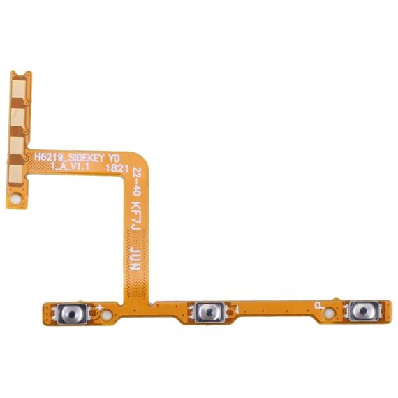 Per Tecno Spark 7P KF7j Pulsante di accensione OEM e cavo flessibile del pulsante del volume