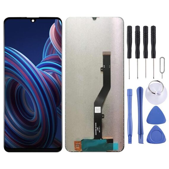 Schermo LCD IPS per ZTE Blade A72 4G A7040 con assemblaggio completo di digitalizzatore
