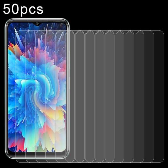 Per Infinix Hot 20 5G 50 pezzi 0.26mm 9H 2.5D Pellicola in vetro temperato