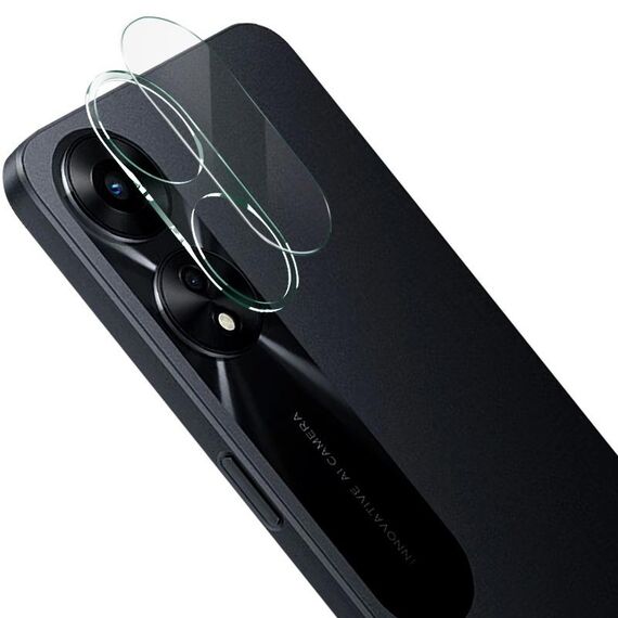 Per OPPO A58 5G imak Pellicola in vetro temperato con obiettivo per fotocamera posteriore integrata