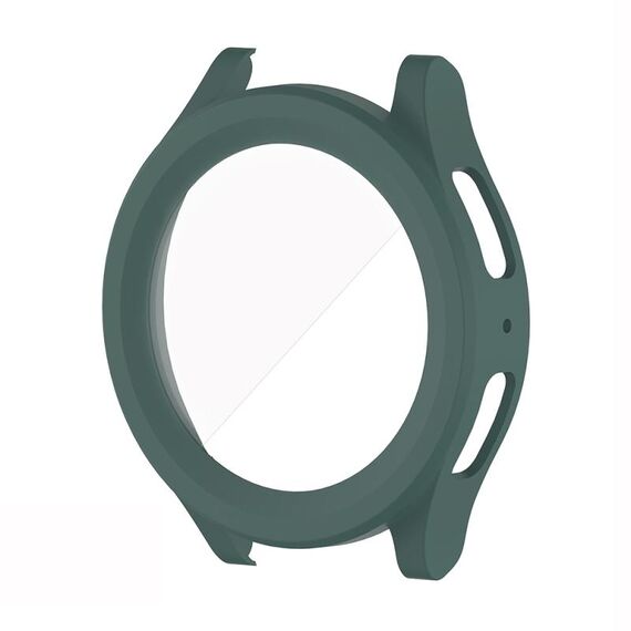Per Samsung Galaxy Watch5 Pro 45mm PC + custodia protettiva per orologio a iniezione di carburante con pellicola temperata (verde)