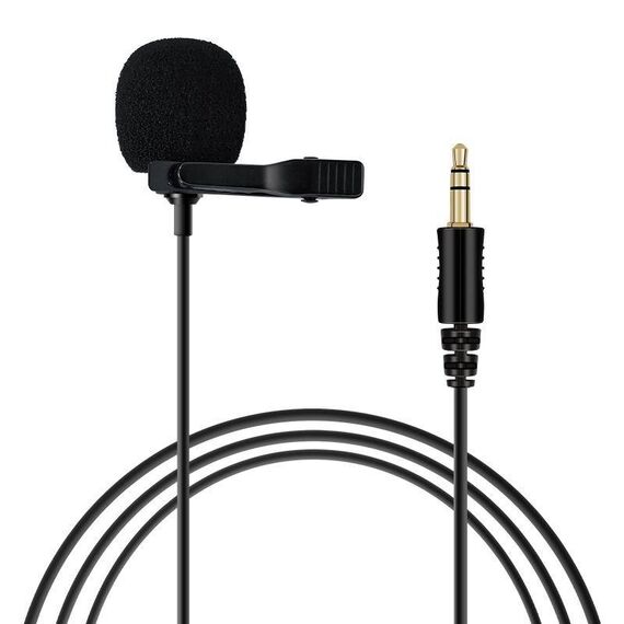 Per microfono lavalier per fotocamera wireless Rode, lunghezza 1,5 m (nero)