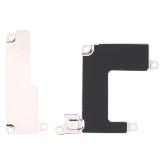 Per iPhone 13 Pro LCD + copertura in lamiera di ferro con cavo flessibile per batteria