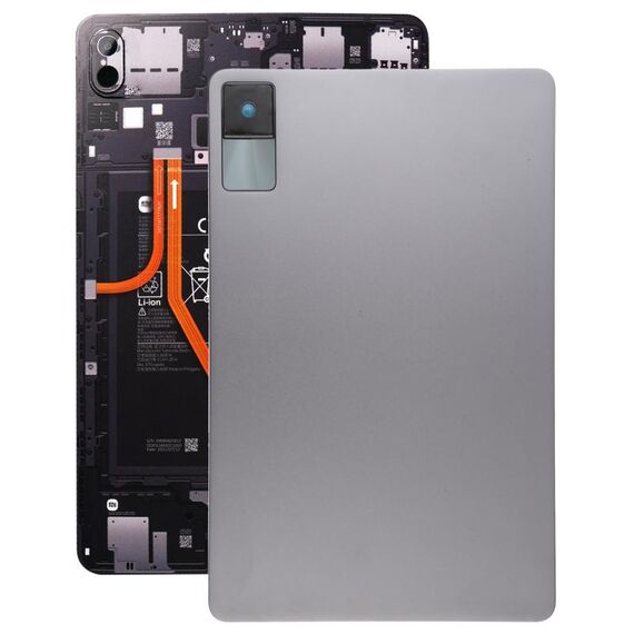 Per Xiaomi Redmi Pad Cover posteriore batteria originale con copriobiettivo fotocamera (nero)