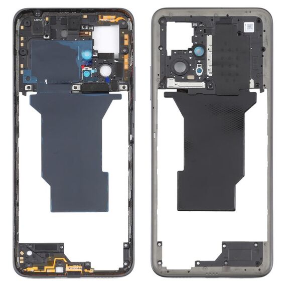 Per Xiaomi Redmi Note 11T Pro / Note 11T Pro+ / Poco X4 GT Cornice con cornice centrale (Nero)