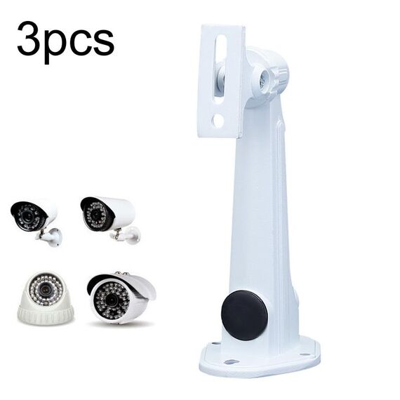 Per telecamera di sicurezza Hikvision Staffa di montaggio in alluminio da 3 pezzi (1212)