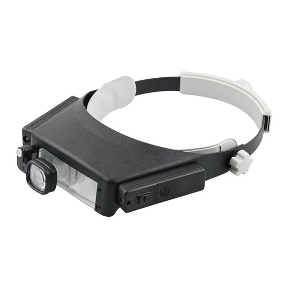81007-P Lente d'ingrandimento per strumento di riparazione elettronica montata sulla testa con luce a LED