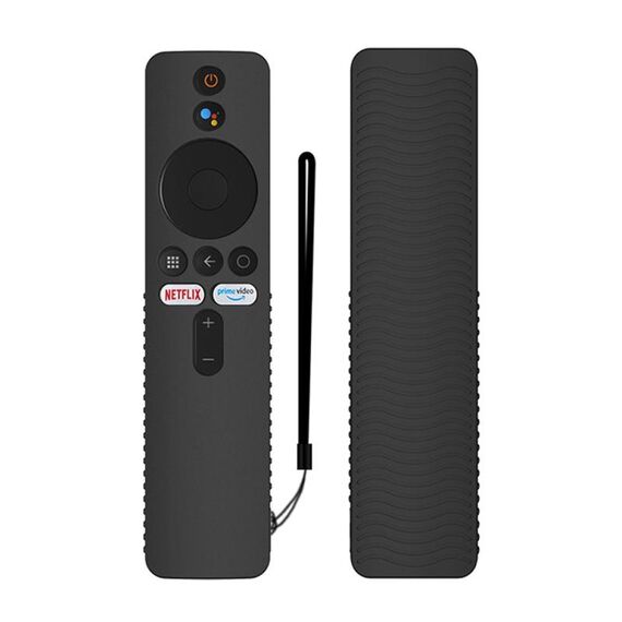 Per Xiaomi 4K TV Stick Y48 Telecomando Custodia protettiva in silicone anti-caduta (nero)