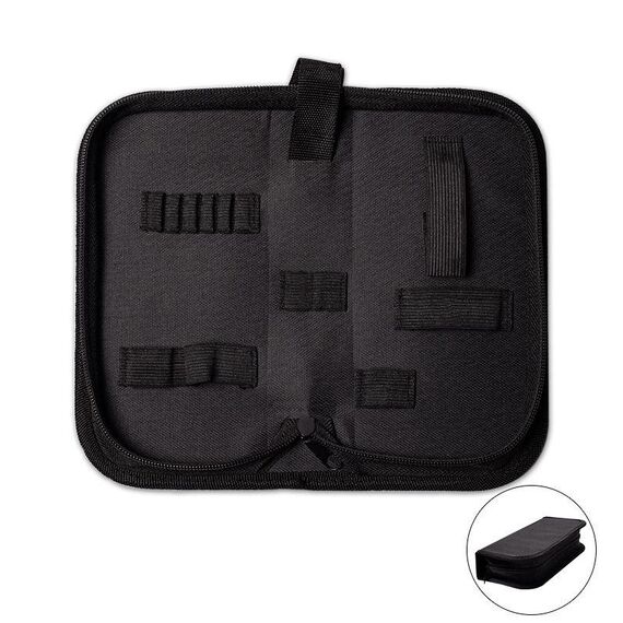 Pacchetto portaoggetti con cerniera Borsa porta attrezzi multifunzione portatile, stile: una tela