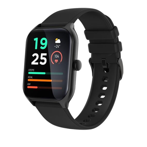 P58 Schermo a colori da 1,96 pollici Smart Watch Supporto Monitoraggio della frequenza cardiaca / Monitoraggio della pressione sanguigna (nero)