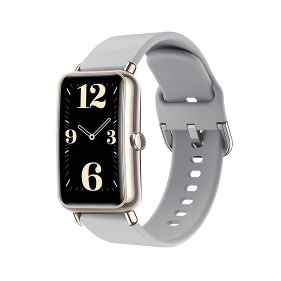 Per cinturino in silicone con fibbia a colori Huawei Band 6 (Gary)