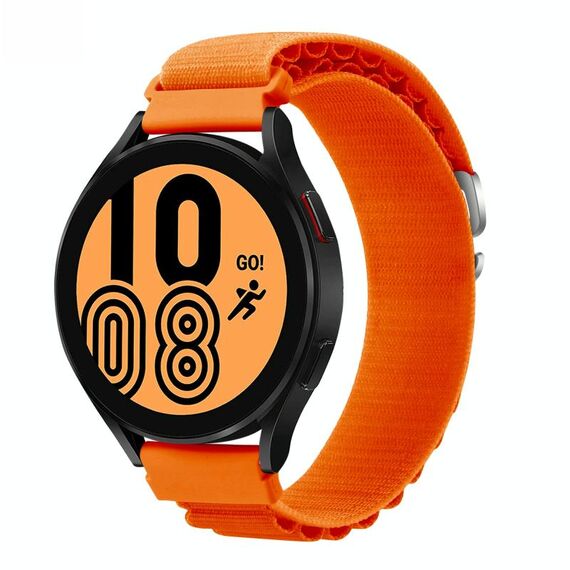 Cinturino per orologio universale in nylon da 20 mm (arancione)