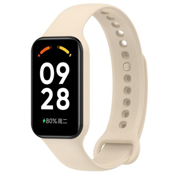 Per cinturino integrato in silicone tinta unita Redmi Band 2 (Dream White)