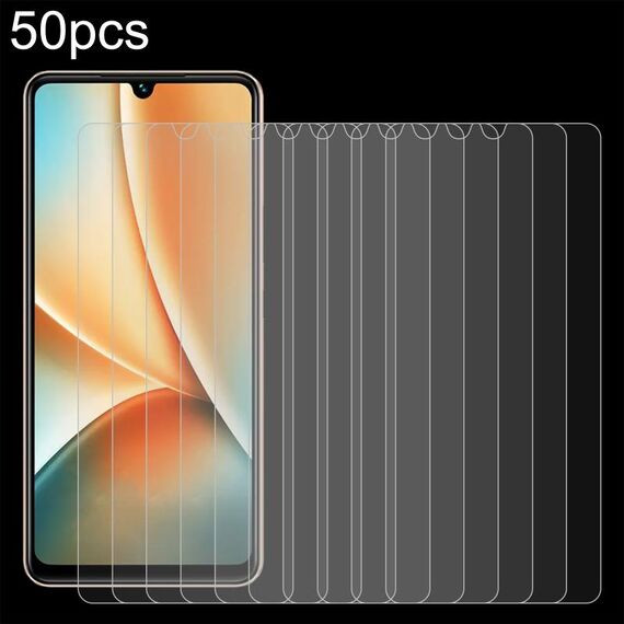 Per vivo Y100 / Y100A 50 pezzi 0,26 mm 9H 2,5D Pellicola in vetro temperato
