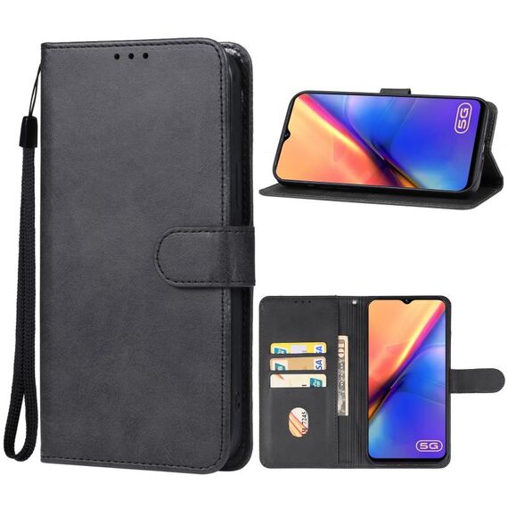 Custodia per cellulare in pelle per vivo Y56 (nera)