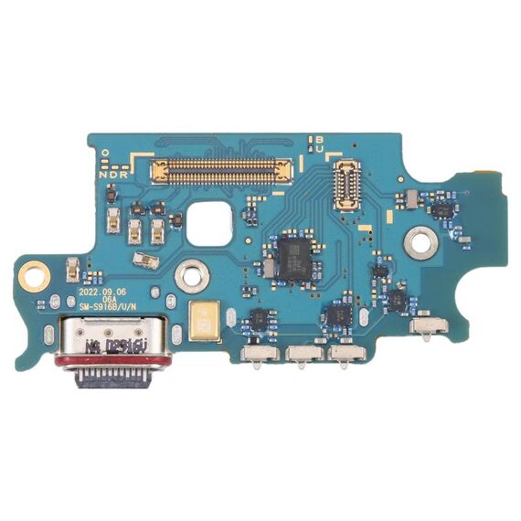 Per Samsung Galaxy S23 + SM-S916U US Edition Scheda porta di ricarica originale