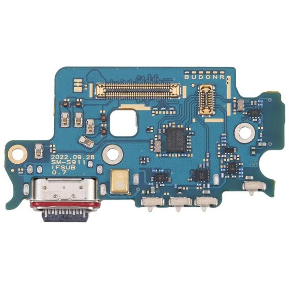 Per Samsung Galaxy S23 SM-S911B EU Edition Scheda porta di ricarica originale