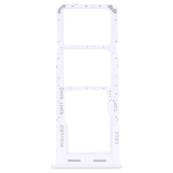 Per Samsung Galaxy A23 5G SM-A236B Vassoio per scheda SIM originale + Vassoio per scheda SIM + Vassoio per scheda Micro SD (Bianco)