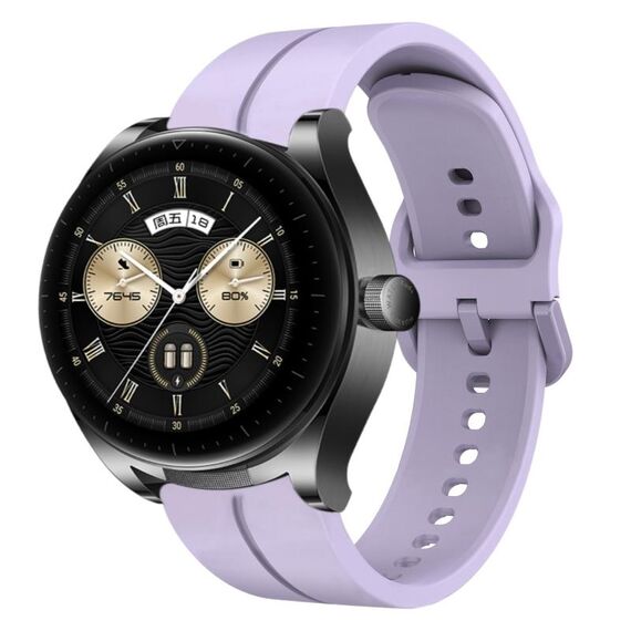 Per Huawei Watch Buds 22mm Loop cinturino in silicone (viola)