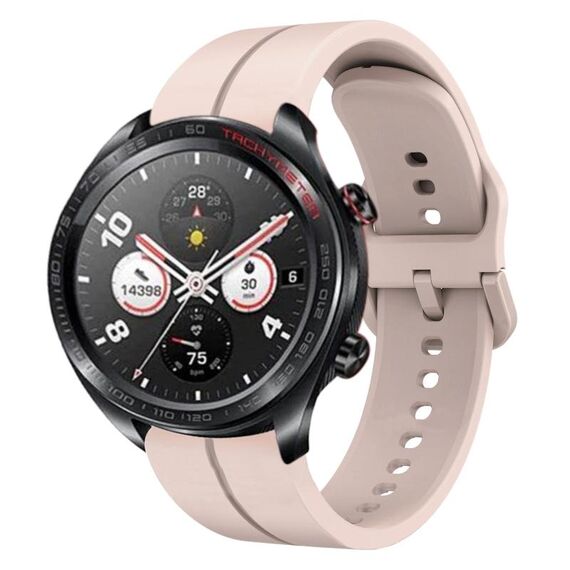 Cinturino per orologio in silicone For Honor Watch Dream da 22 mm (rosa)