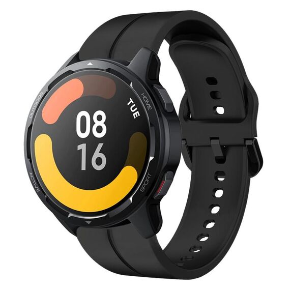 Per Xiaomi MI Watch S1 Active 22mm Loop cinturino in silicone (nero)