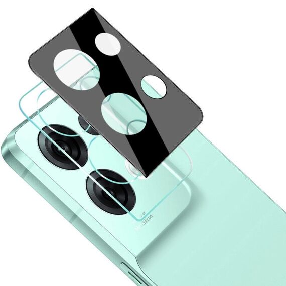 Per OPPO Reno8 Pro + 5G / Reno8 Pro 5G Global imak Pellicola per lenti in vetro integrata ad alta definizione Versione nera