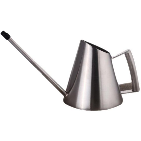 Annaffiatoio con beccuccio lungo in acciaio inossidabile per giardinaggio domestico, dimensioni: 1500 ml