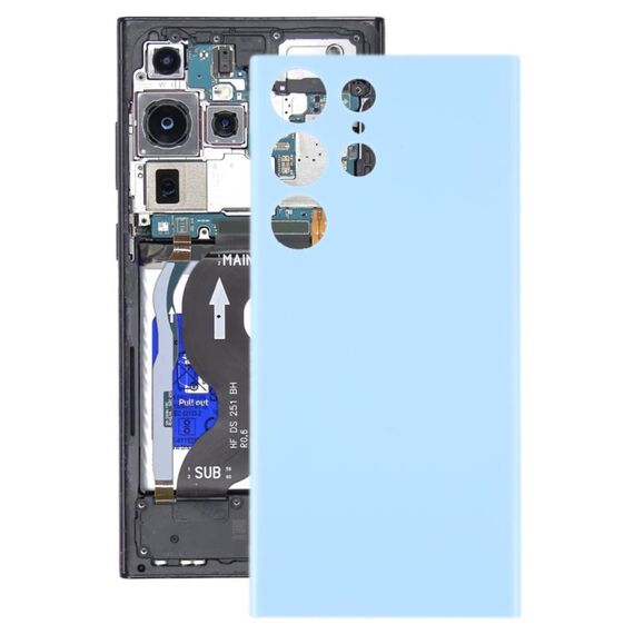 Per Samsung Galaxy S23 Ultra 5G SM-S918B Cover posteriore batteria OEM