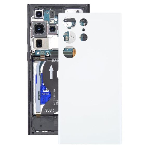 Per Samsung Galaxy S23 Ultra 5G SM-S918B Cover posteriore batteria OEM