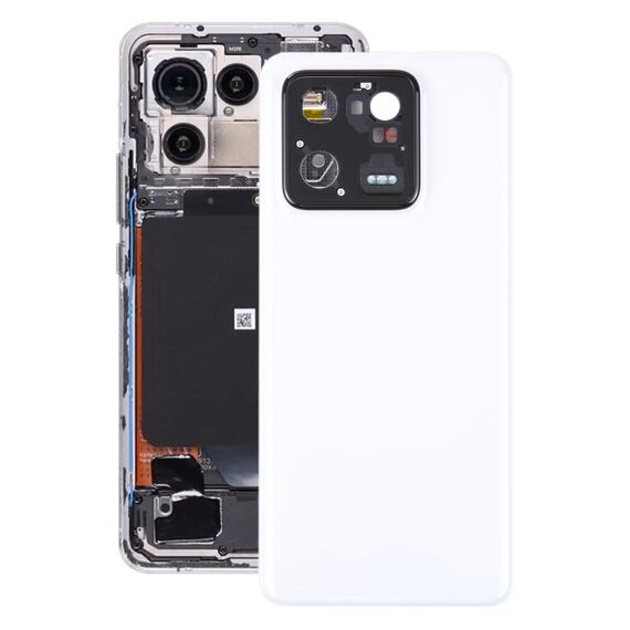 Per il coperchio posteriore della batteria Xiaomi 13 Pro (bianco)