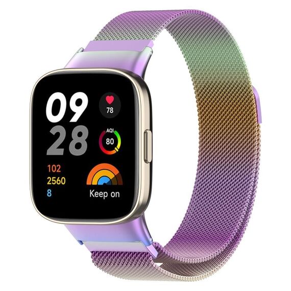 Per Xiaomi Redmi Watch 3 / Mi Watch Lite 3 cinturino in metallo milanese (colorato)