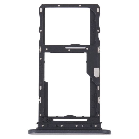 Per Sony Xperia 10 IV Vassoio scheda SIM originale + Vassoio scheda SIM / Micro SD (nero)