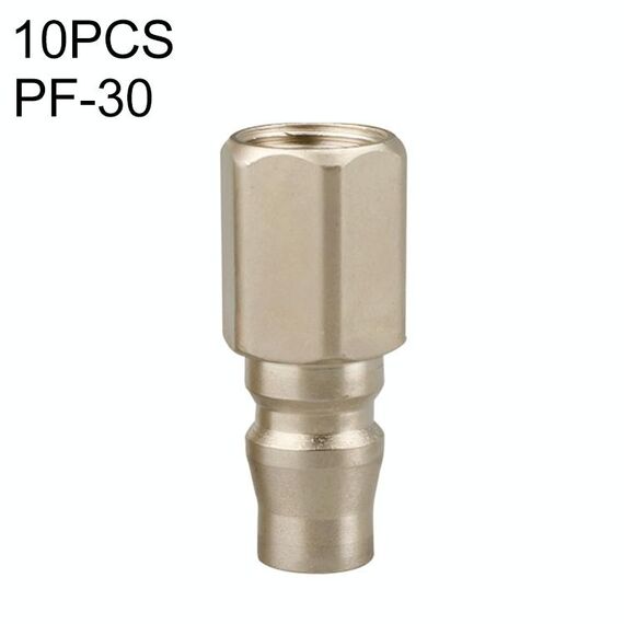 LAIZE PF-30 10 pezzi connettore pneumatico autobloccante tipo C a montaggio rapido