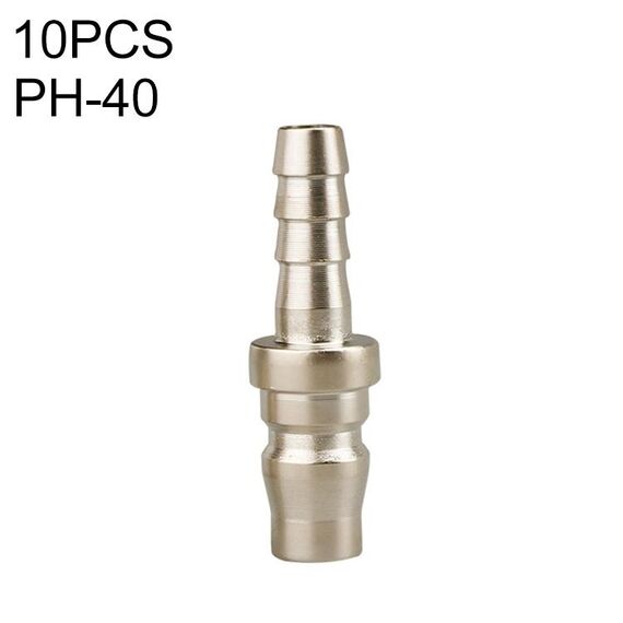 LAIZE PH-40 10 pz Connettore pneumatico autobloccante tipo C a montaggio rapido