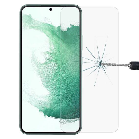 Per Samsung Galaxy S23 + 5G 0.26mm 9H 2.5D Pellicola in vetro temperato, supporto per sblocco impronte digitali