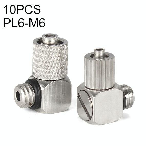 PL6-M6 LAIZE 10 pz Micro Trachea Quick Connector
