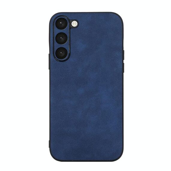 Per Samsung Galaxy S23 + 5G Custodia per telefono in PU texture Marocco (blu)