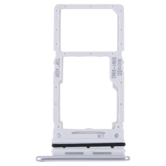 Per Samsung Galaxy A34 SM-A346 Vassoio scheda SIM originale + Vassoio scheda SIM / Micro SD (argento)