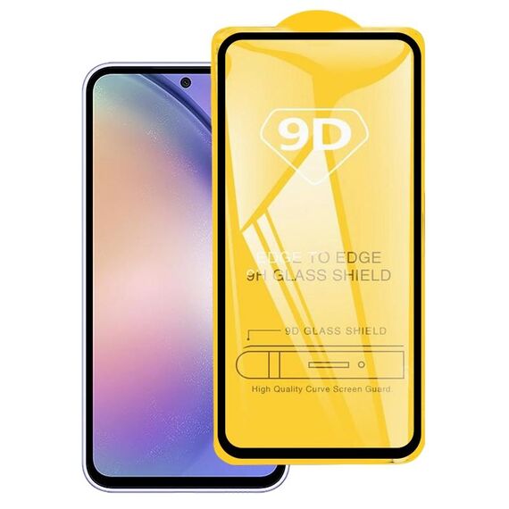 Per Samsung Galaxy A54 9D Full Glue Pellicola in vetro temperato a schermo intero