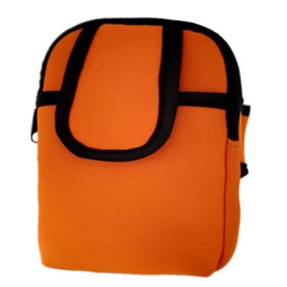 Borsa da braccio in neoprene S210 Borsa per cellulare per sport all'aria aperta Portamonete (arancione)