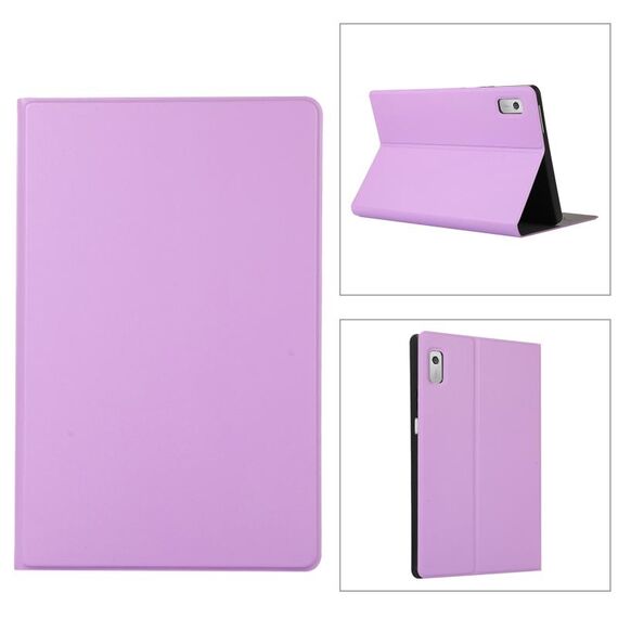 Custodia per tablet Lenovo Tab M9 Voltage Craft Texture TPU Flip in pelle (viola)