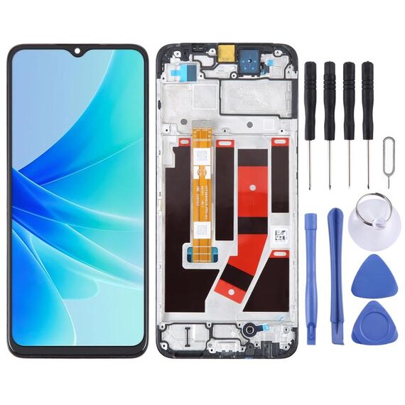 Schermo LCD OEM per OPPO A57 4G Digitizer Assemblaggio completo con cornice