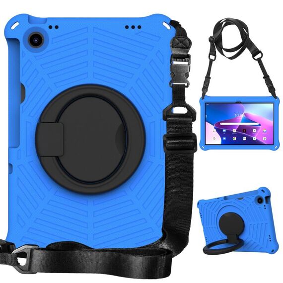Per Lenovo Tab M10 Plus 10.6 3a generazione 2022 Spider King Custodia protettiva in silicone per tablet (blu)