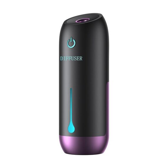 Diffusore di purificazione dell'aria spray automatico a tempo, macchina singola, senza olio essenziale (2.0 viola)