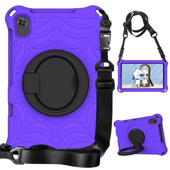 Custodia protettiva in silicone per tablet Samsung Galaxy Tab A 8.4 2020 SM-T307 Spider King (viola)