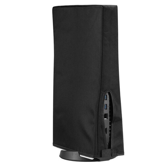 PS5-1 per console di gioco Snoy PS5 Custodia protettiva impermeabile e antipolvere (nero verticale)